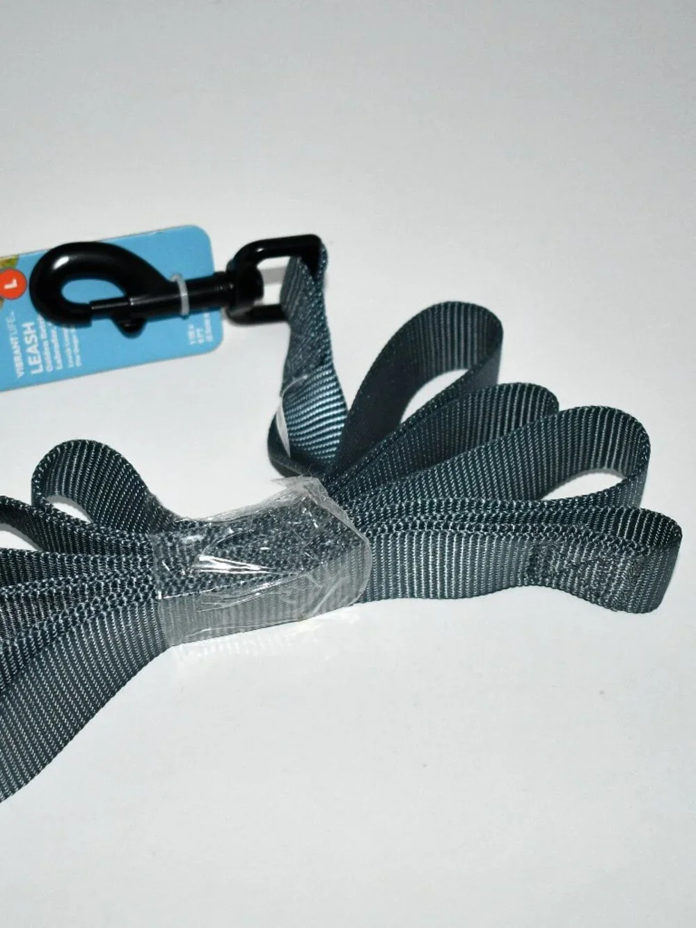 Vibrant Life Large Dog Leash Gray 6 Ft Heavy Duty NWT